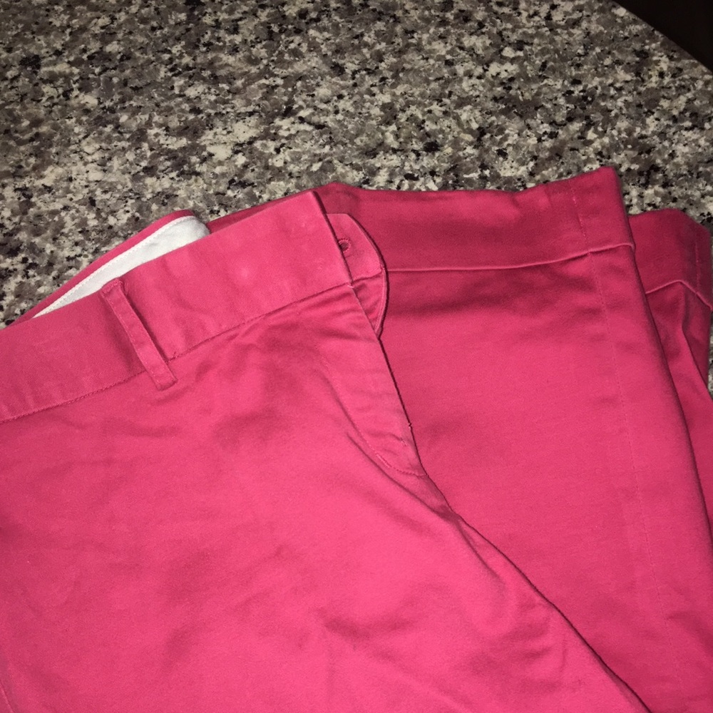 Express Wide Leg Pink Pants